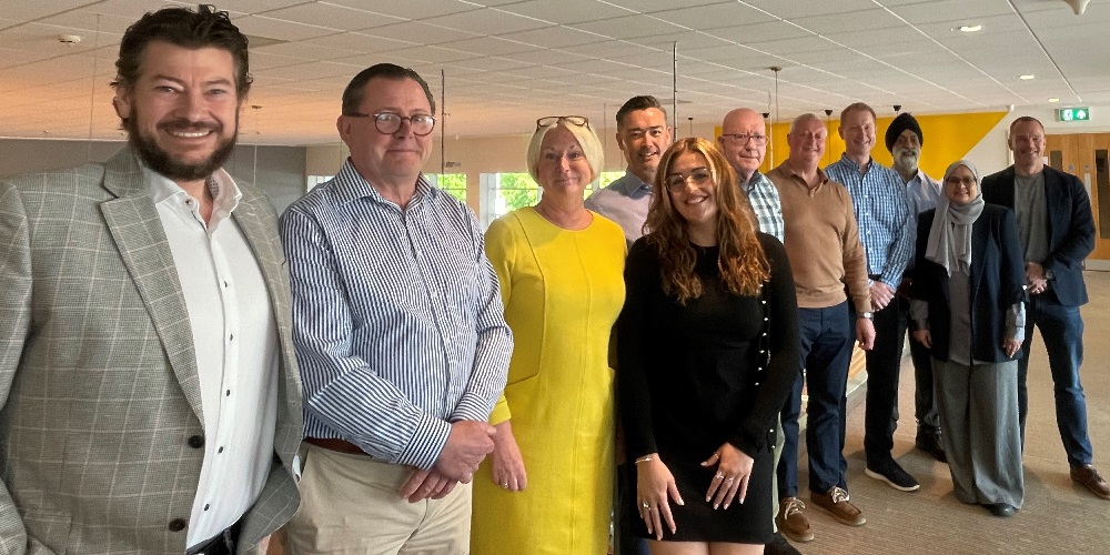 Auditel Commercial Director Nick Tubb with training team and June 2024 new Franchise Partners